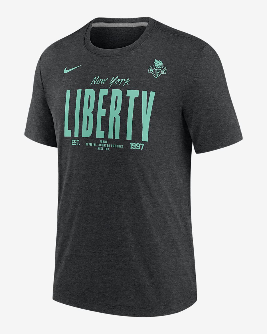 New York Liberty Nike WNBA T-Shirt. Nike.com